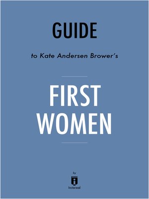 cover image of Summary of First Women